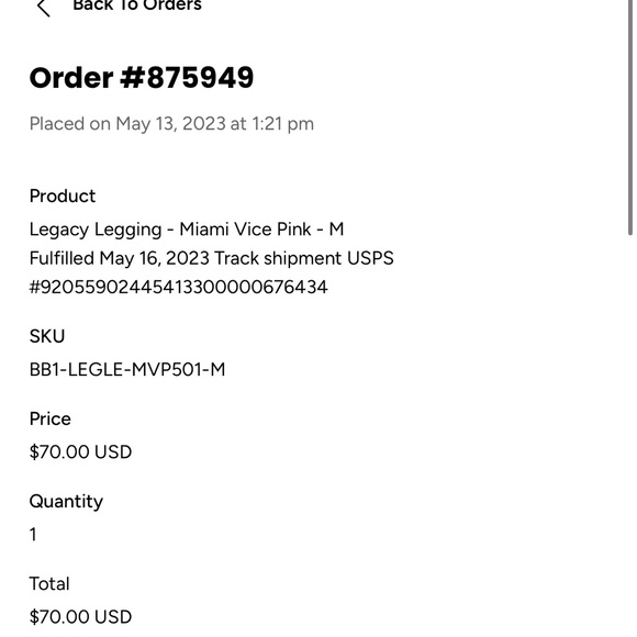 BuffBunny Legacy Leggings M Miami vice - Picture 5 of 5